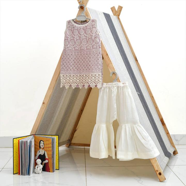 Fashion Shalwar With Green